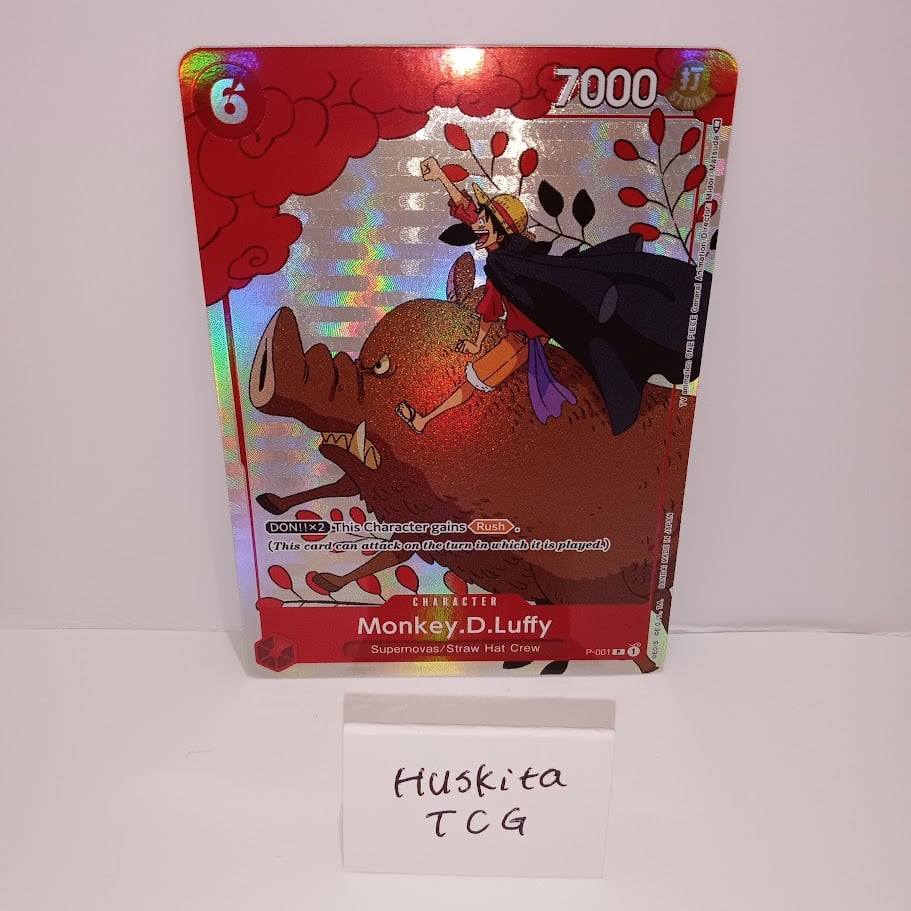 Monkey.D.Luffy (P-001) モンキー・D・ルフィ 海外限定パラレル | Hu