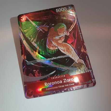 Roronoa Zoro (ST01-013) ロロノア・ゾロ　海外限定パラレル