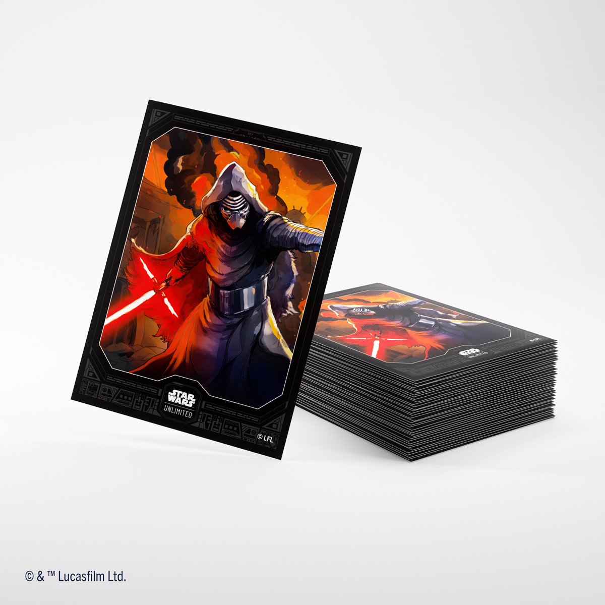 GAMEGENIC】STAR WARS: UNLIMITED ART SLEEVES スリー GAMEGENIC】STAR WARS: UNLIMITED ART SLEEVES スリー