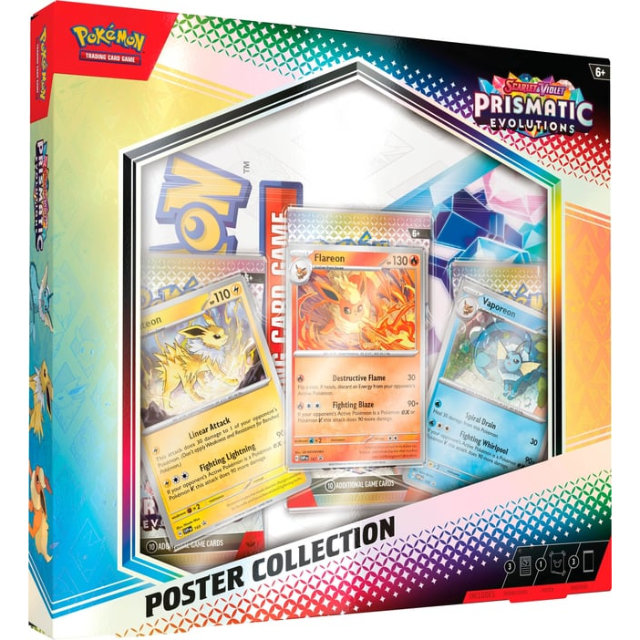 【英語版】ポケモンカード Prismatic Evolutions 3種セット ポケモンカード】Prismatic Evolutions Poster Collection