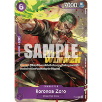 【ワンピースカード】Roronoa Zoro P-045 Pre-Release Winner