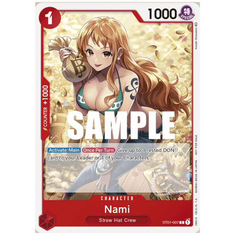 ワンピースカード】Nami(ST01-007) ナミ プロモ | Huskita TCG