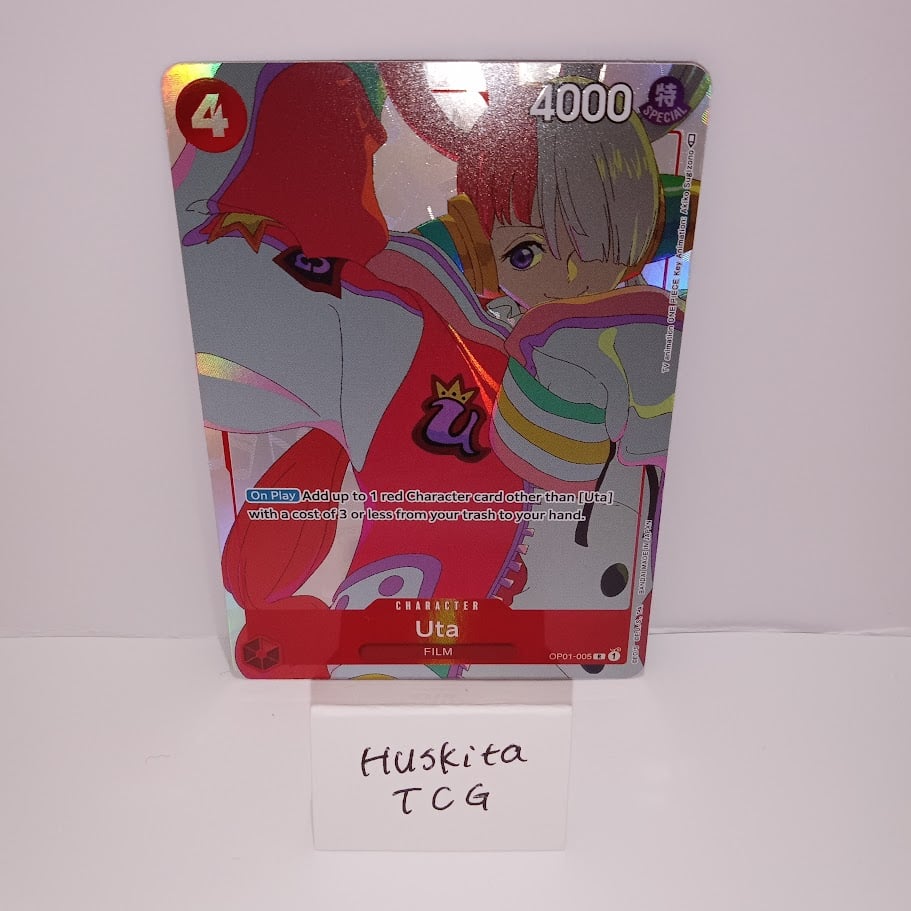 Uta (OP01-005) ウタ 海外限定パラレル | Huskita TCG