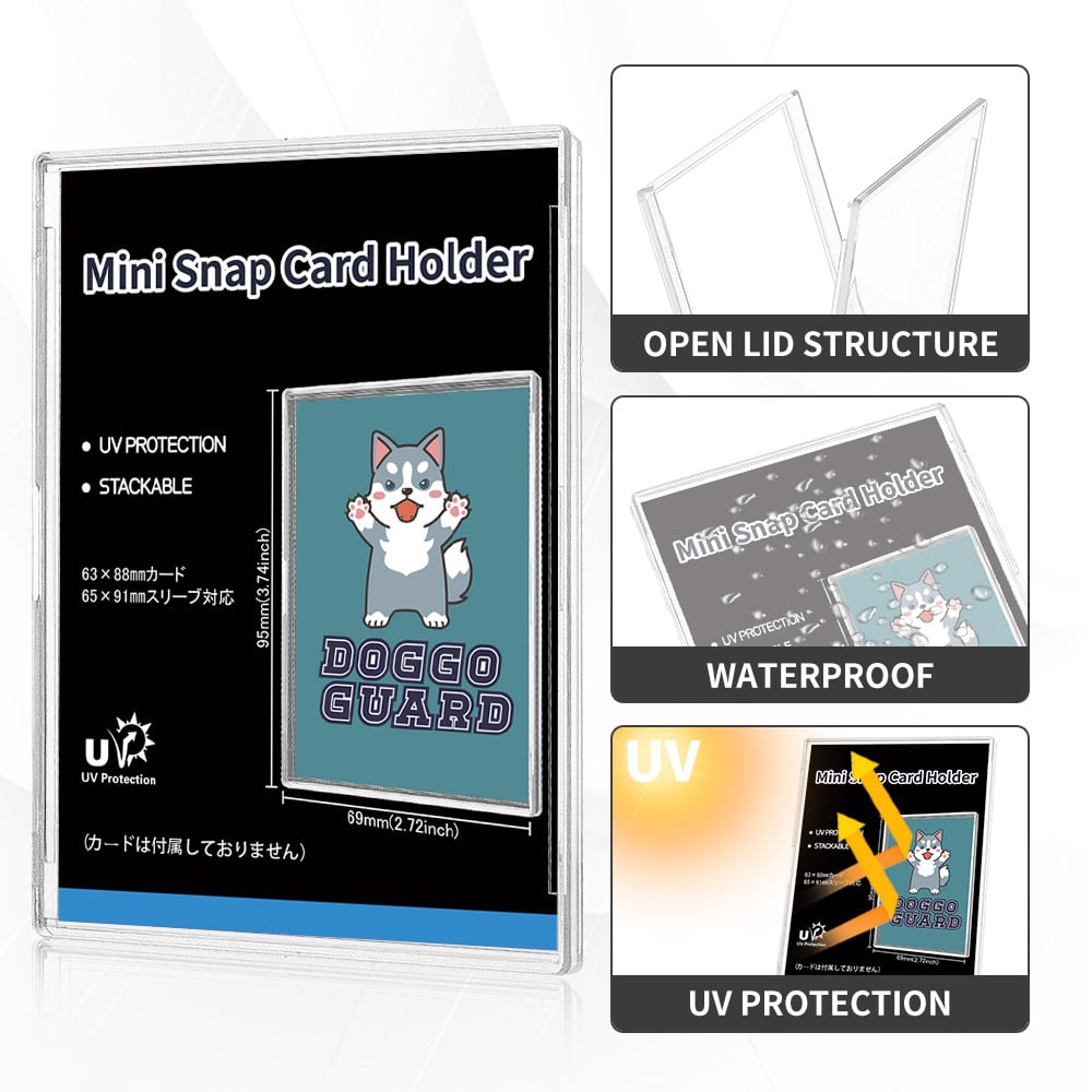 Mini Snapスリーブ | Huskita TCG