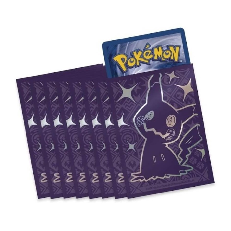 ポケモンカードゲーム ミミッキュだよ スリーブ 64枚 デッキシールド『ミミッキュいっぱい』64枚入り【サプライ】{-}