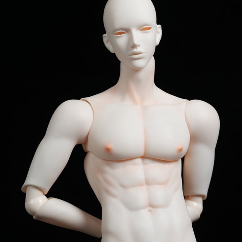 Imomodoll 1/3サイズ成人男性ドールボディ 75成人男 ［ソフビ製