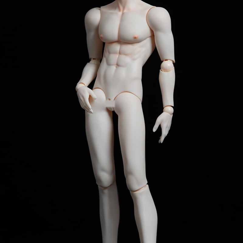 Imomodoll 1/3サイズ成人男性ドールボディ 75成人男 ［ソフビ製