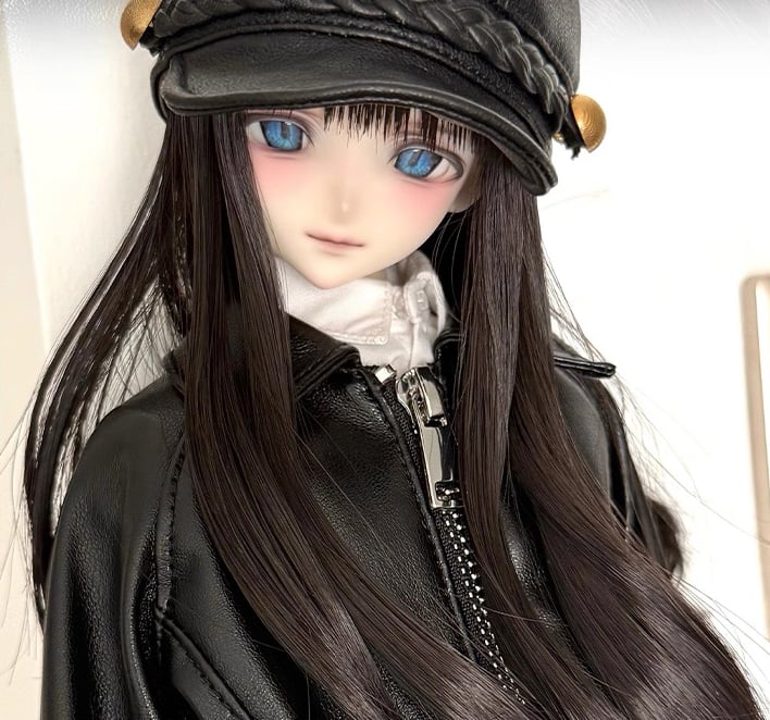 ドール用 メイク道具（SDやキャストドールなどに）人間用のメイク品ではありません 受注販売】Zmoedoll 1/4ドールヘッド 霜［樹脂製