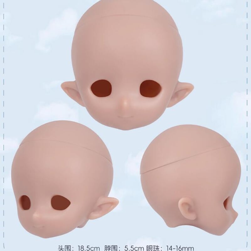Imomodoll Toppa 1/6スケール ドールヘッド［ソフビ製］ | hoshikaw