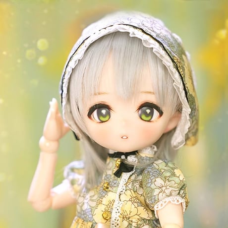 正規STO DOLL YY Cashewちゃん オビツ11ドールヘッド 小麦色 ドール