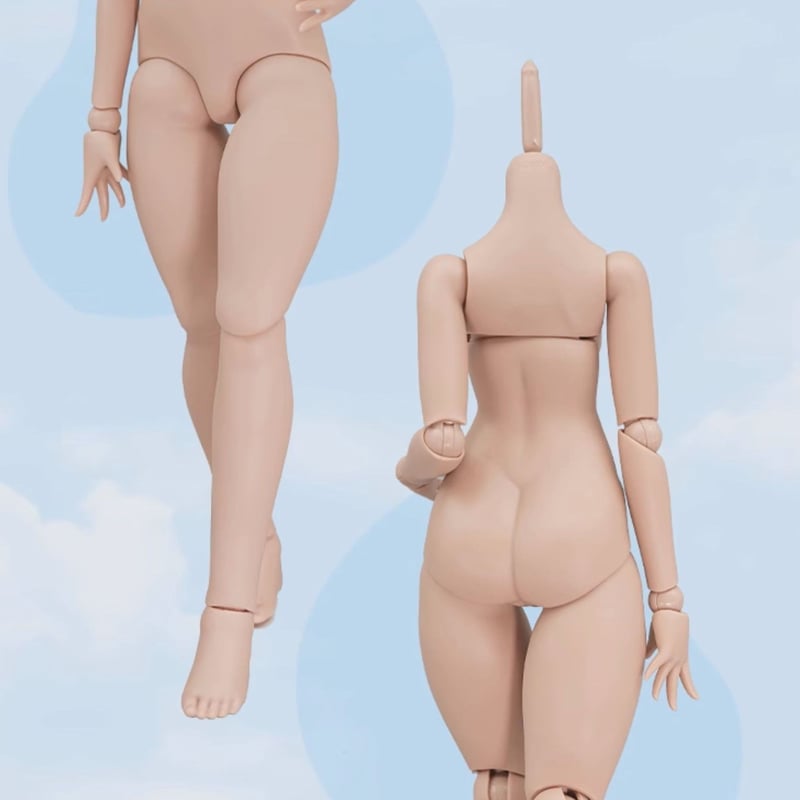 imomodoll 大胸 咪咪兎ボディ 2.0verボディ クリーム肌 Imomodoll 1/4女の子ドールボディ imitu body 2.0Ver L胸 大胸