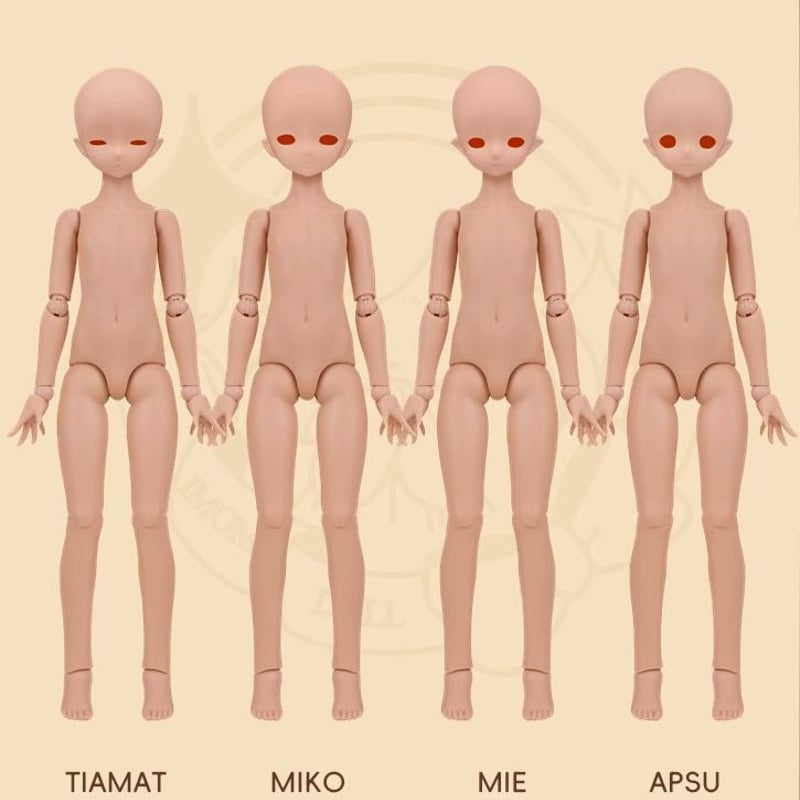 Imomodoll MimiDog body 2.0Ver 1/4男の子ドールボディ 咪咪犬ボ