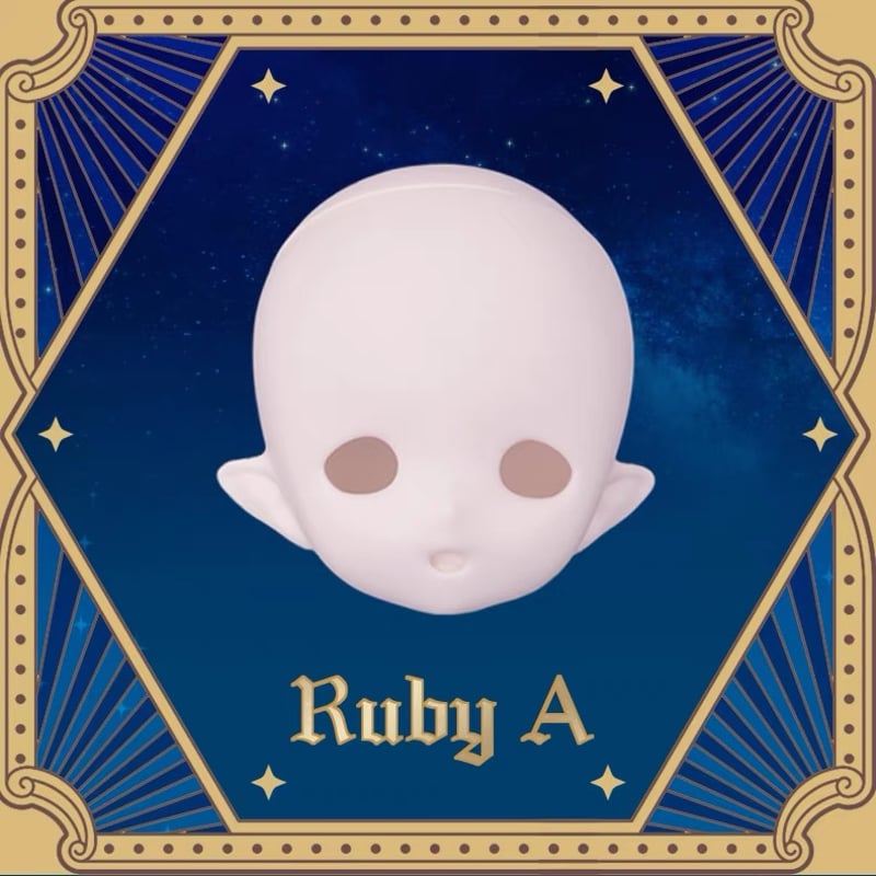 Imomodoll Ruby-a 1/4スケール ドールヘッド［ソフビ製］ | hoshika