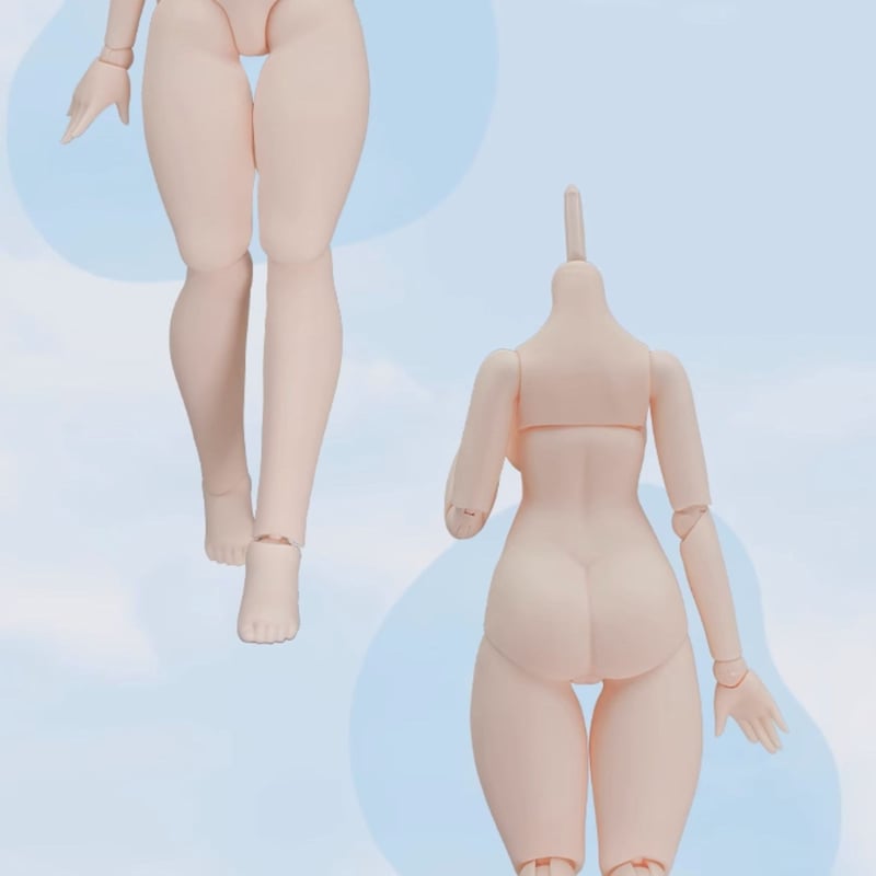 Imomodoll 1/4女の子ドールボディ Mimitu body 2.0Ver L胸 大胸
