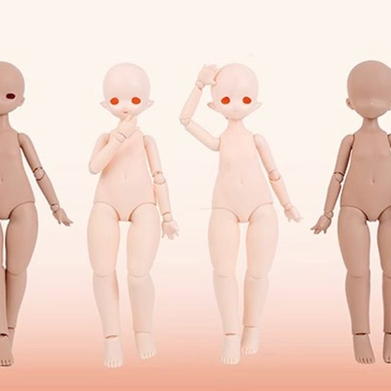 imomodoll 1/4 肉肉兎ボディ 2.0 クリーム肌 奶霜色 ドール Imomodoll 1/4ドールボディ Rourou body 2.0Ver 肉肉兎ボディ ク