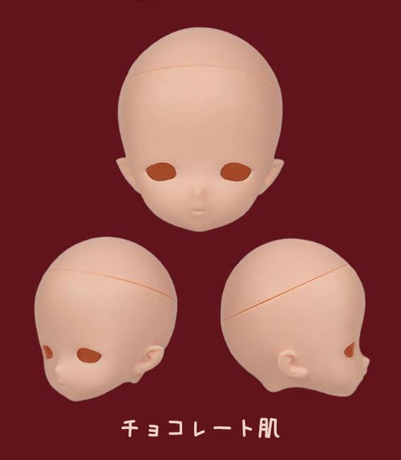 てつこ【キラル工房】imomodoll1/6 ヘッド＋アイ 海兎　海音 Imomodoll Miko 1/6スケール ドールヘッド［ソフビ製］ | hoshikawa