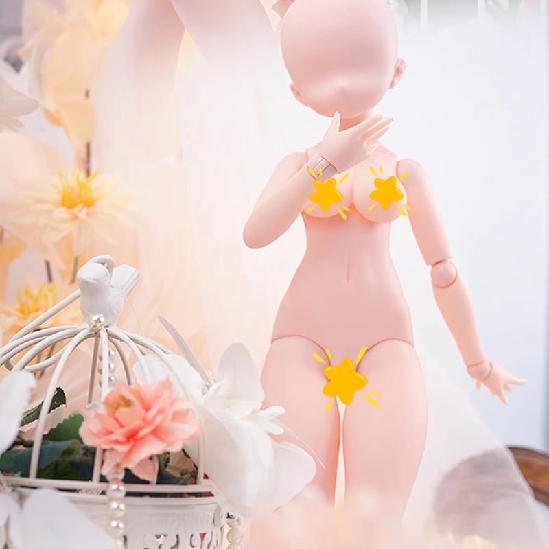 imomodoll 1/4 普通肌、セミホワイト　大胸ボディ Amazon.co.jp: imomodoll 1/4 MDDサイズ 小胸ボディ(S胸相当) セミ