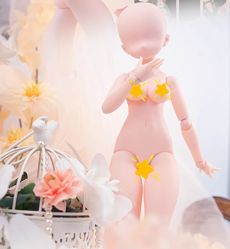 Imomodoll 1/4女の子ドールボディ Mimitu body 2.0Ver L胸 大胸