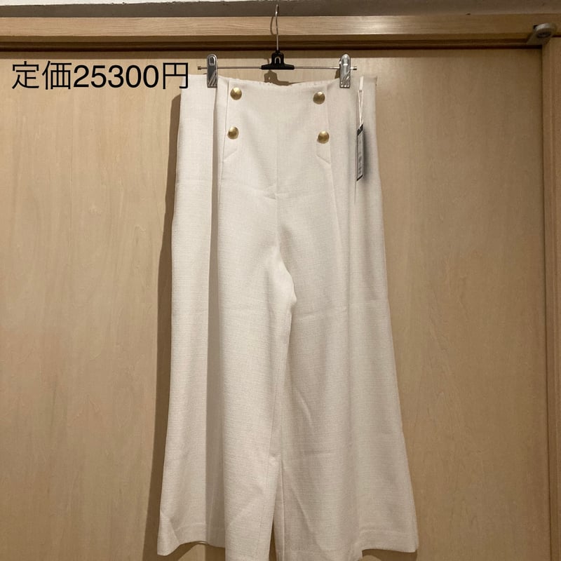 新品 マーリエルカセット フランドル ワイドパンツ ガウチョ