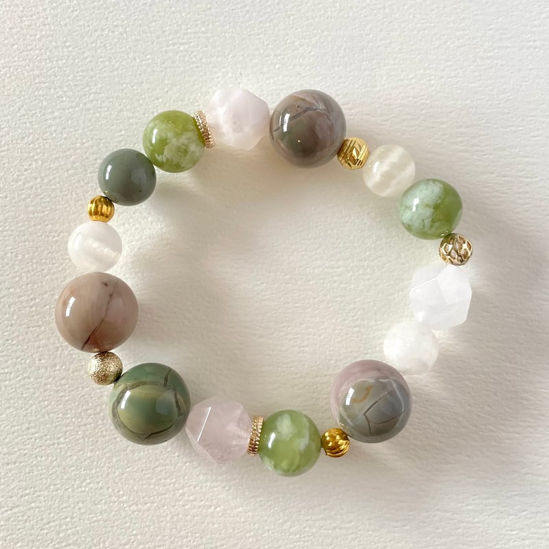 アラシャン ローズクォーツ サーペンティン「悠庵