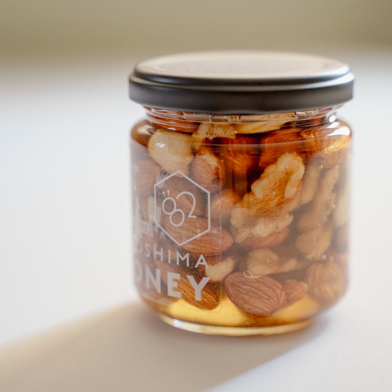 Hiroshima HONEY / ナッツのはちみつ漬け-(220g) | Hiroshim