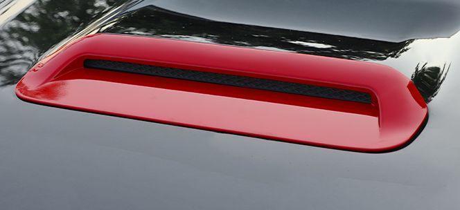 ジムニー JB23 43 ボンネット エアインテーク レッド 外装 ドレス