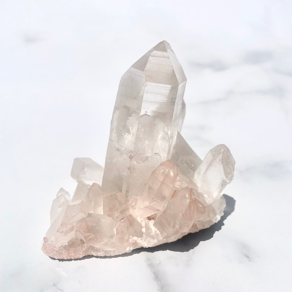 ブラジル産ピンク水晶クラスター | Angel of Light