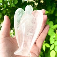 水晶彫刻　天使