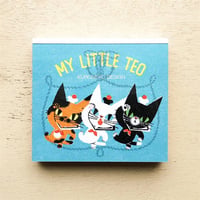 黒ねこ意匠 ブロックメモ MY LITTLE TEO