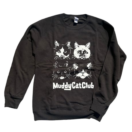 新品　熱海MuddyCat　Tシャツ2枚　トレーナー1枚　Lサイズ　泥猫倶楽部 謎ポーズ #熱海MuddyCat #泥猫倶楽部 #熱海 #BAR #猫 #白黒猫