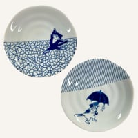 美濃焼 ソメネコ 4.0皿