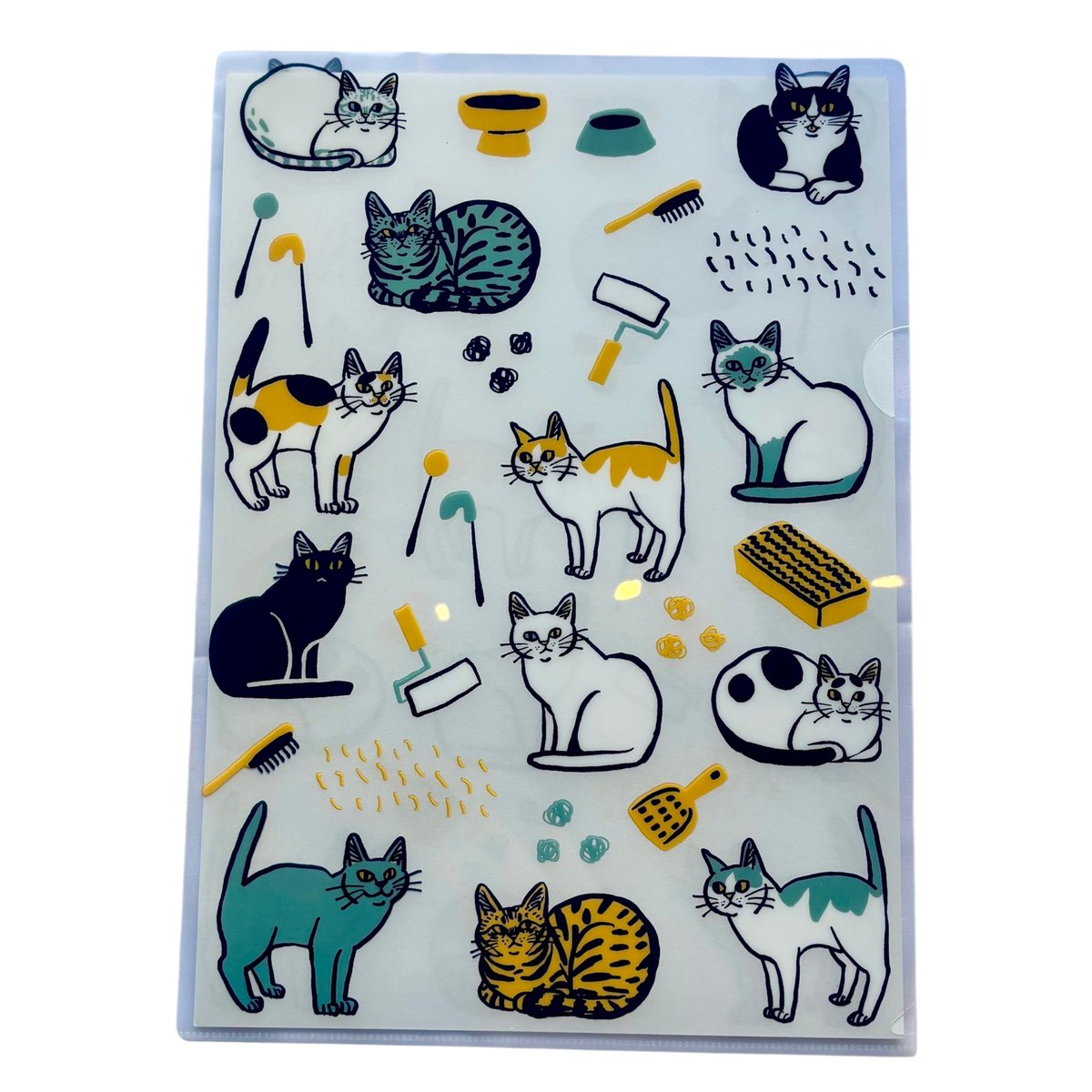 喫茶こぐまや クリアファイル | 泥猫倶楽部