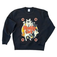Rockin'Jelly Bean × Muddy Cat スウェット ブラック