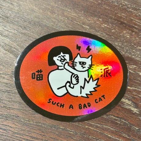 CREATORS CIRCUS ステッカー Cat person