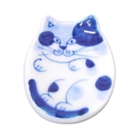 有田焼 箸置き ブチ猫