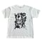 イシデ電 泥猫Tシャツ 白