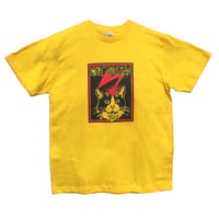 CfL Tシャツ CAT BRAINS  イエロー