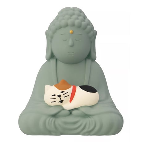 concombre 子猫と大仏
