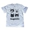 Muddy Cat Club Tシャツ 白/昼目