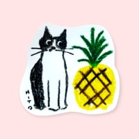 HITO ステッカー パイナップル