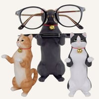 立ち猫メガネ＆ペンスタンド