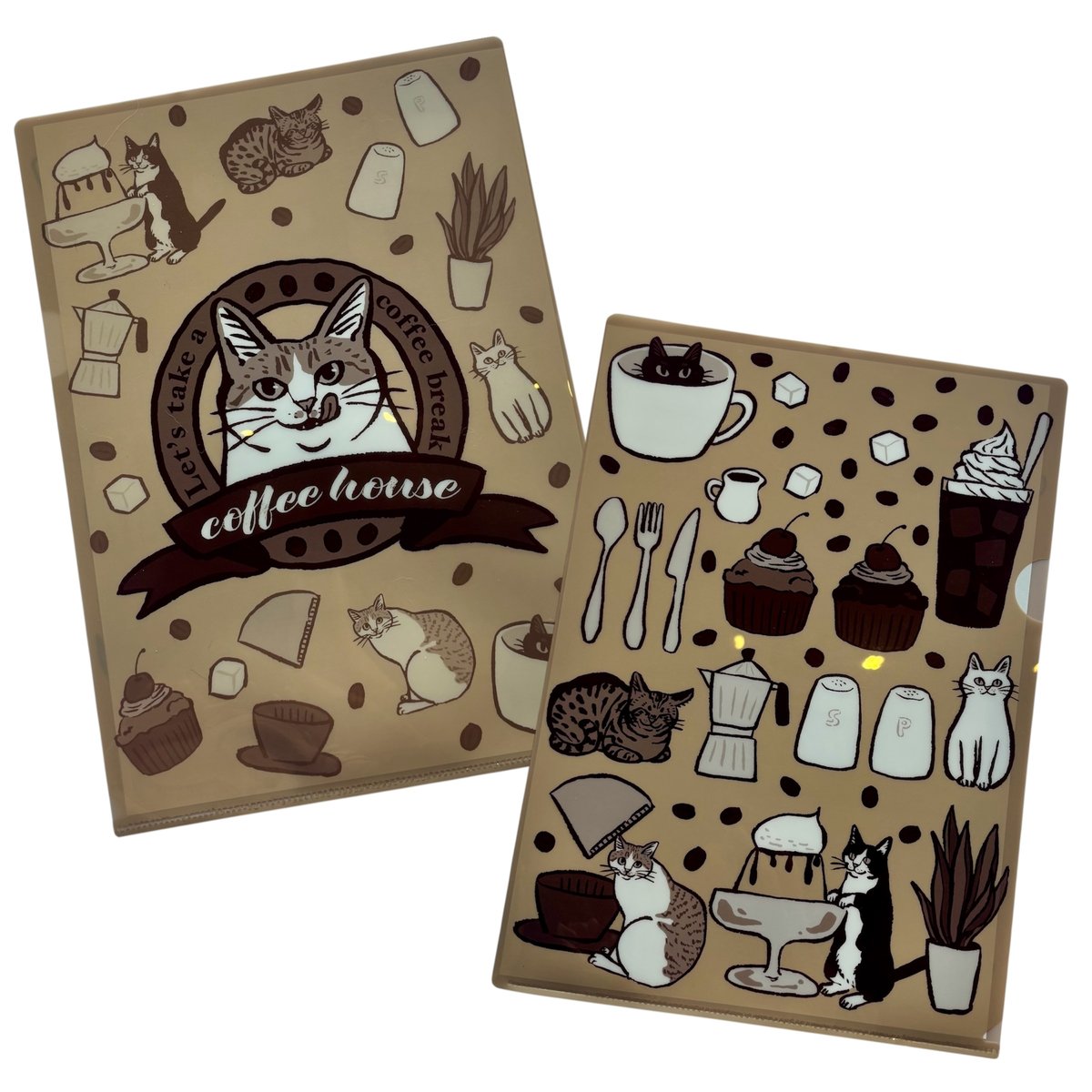 喫茶こぐまや クリアファイル | 泥猫倶楽部