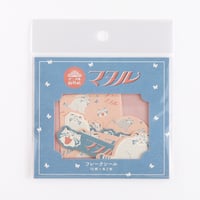アニマル百貨店 フレークシール マヌルネコ