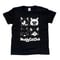 Muddy Cat Club レディースTシャツ 黒