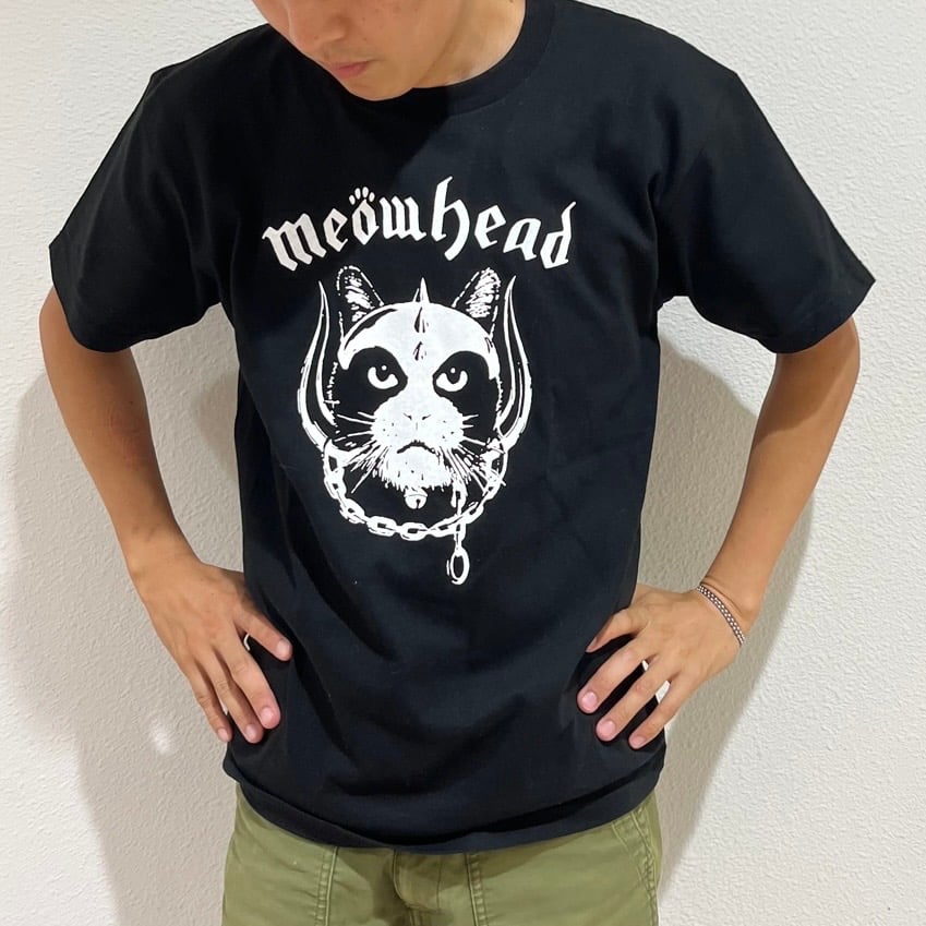 CfL Tシャツ Meöw head | 泥猫倶楽部
