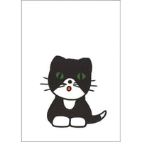 ポストカード／ディック・ブルーナ「白黒のねこ」