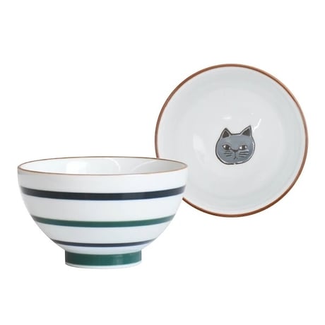 新品 松尾ミユキ 茶碗 pepper ボウル 猫 ねこ ネコ キャット 松尾