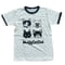 Muddy Cat Club リンガーTシャツ ナチュラル×デニム