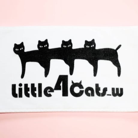 Little 4cats_w マフラータオル