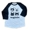 Muddy Cat Club 7分袖ラグランTシャツ